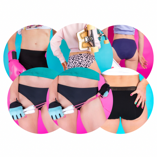 Go with your flow Period Knicker Bundle
